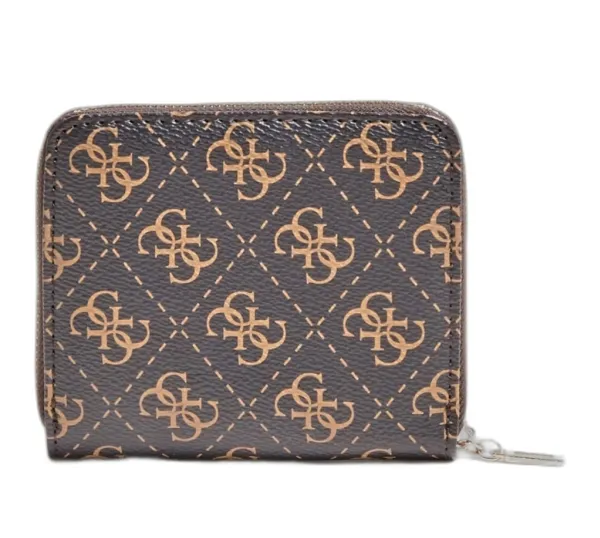 Guess Camy lommebok SLG Small Zip, brun (for kvinner)