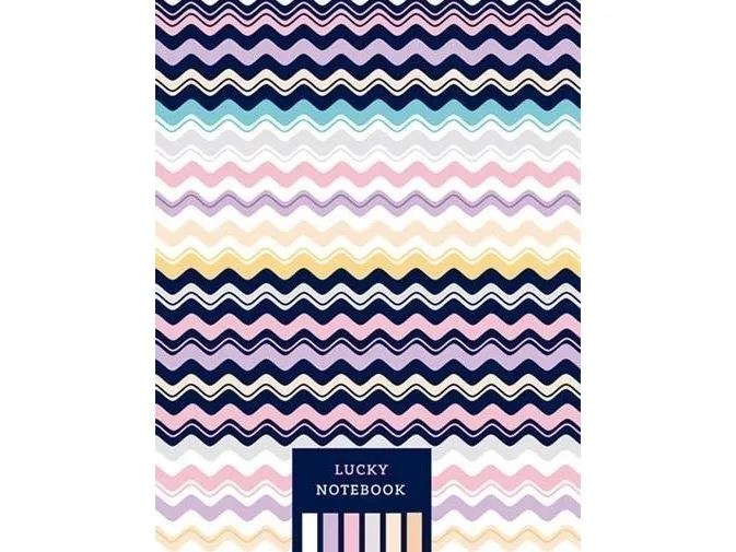 Fresh dekorativ notatbok 128x165/64K, ruter Fale FRESH