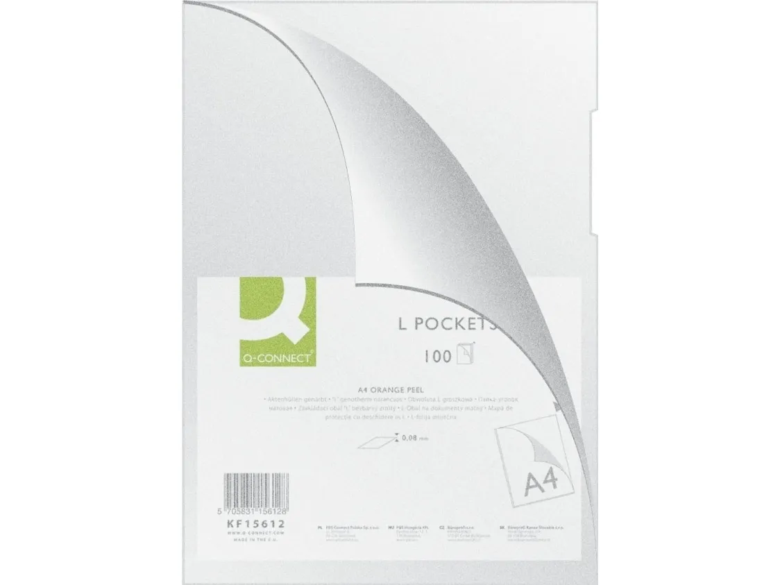 Q-Connect tilbudspermer A4/80, erteprikket 100 stk
