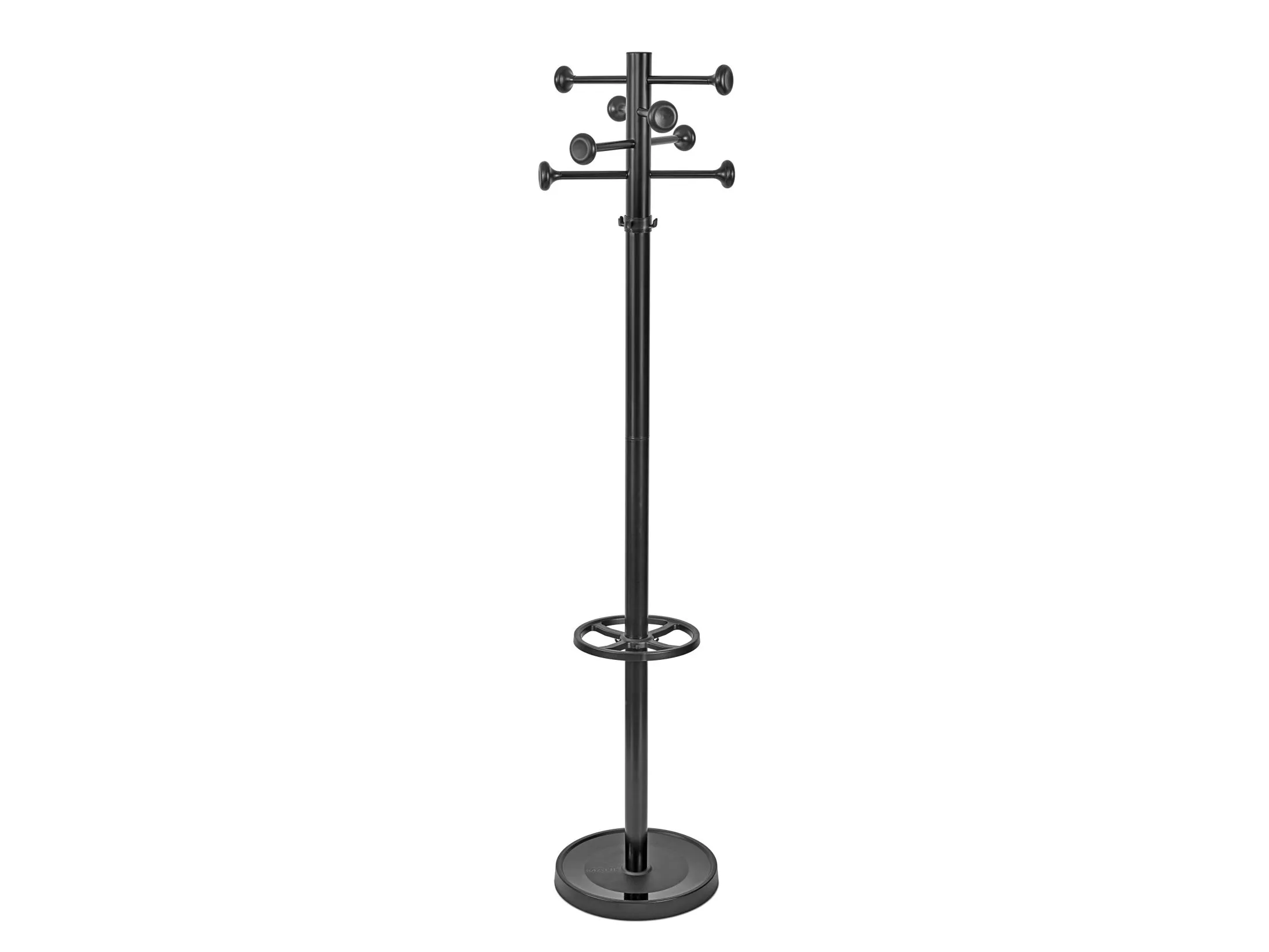 MAUL 9406090, Gulvstående, Metall, Plast, 16 kroker, Svart, Voksne, 365 mm