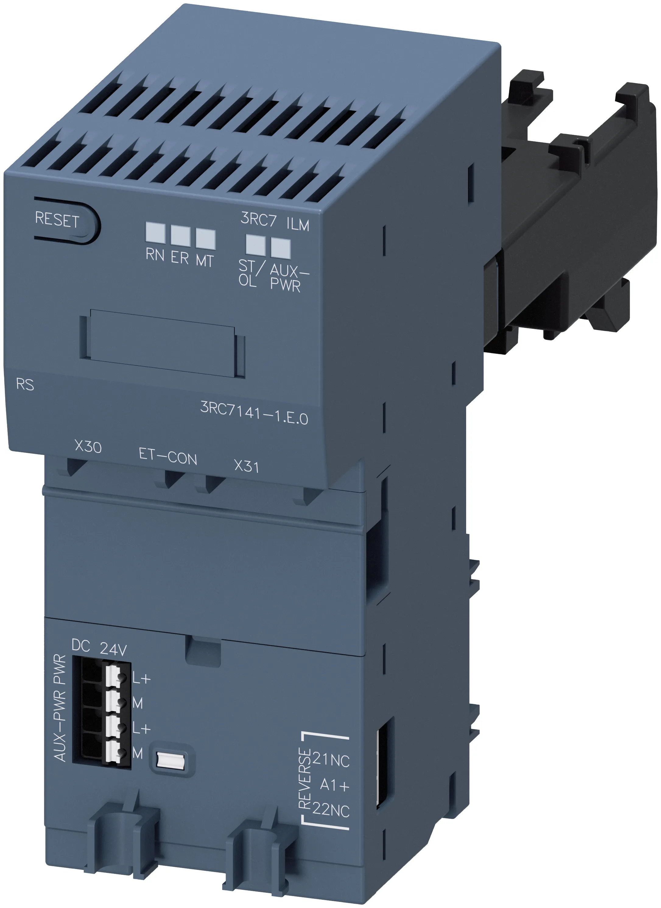 ILM reverseringsstartmodul Høyfunksjon 0,4-4 A opp til 690 V AC størrelse S00 3RC7141-1EE10