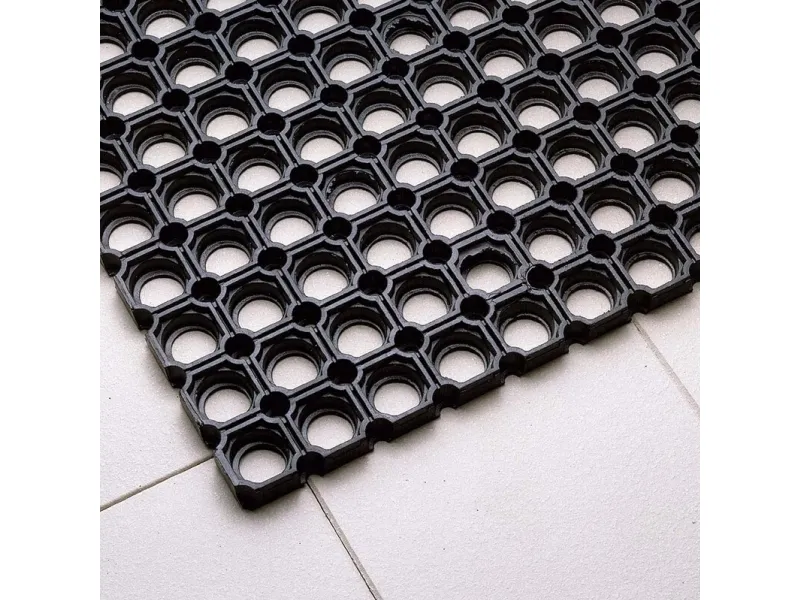 Ringgummi måtte, Matting ZON, 800x1200, sort
