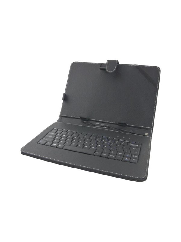 Esperanza CASE WITH KEYBOARD FOR 10.1" TABLETS MADERA EK125 - Tastatur & Foliosett - Svart