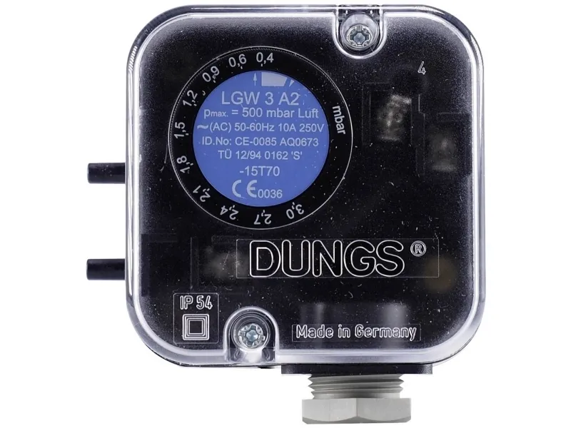 Jumo trykkregulator 00380641 150 bar (maks) 1 x vekselkontakt 1 stk