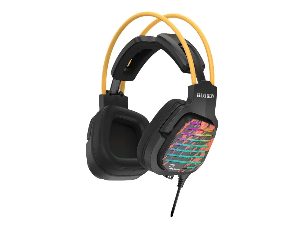 A4tech Bloody G565 - Hodesett - full størrelse - kablet - USB - energy black