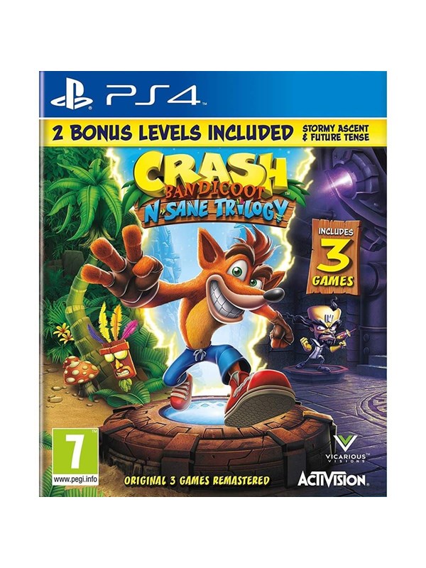 Crash Bandicoot N-Sane Trilogy - Sony PlayStation 4 - Collection