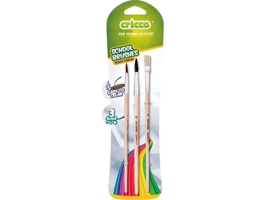 Cricco skolepensler 3 stk bls CRICCO