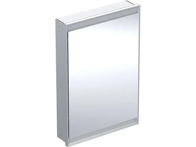 Spejlskab ONE indbyg 90x60x15 alu højre