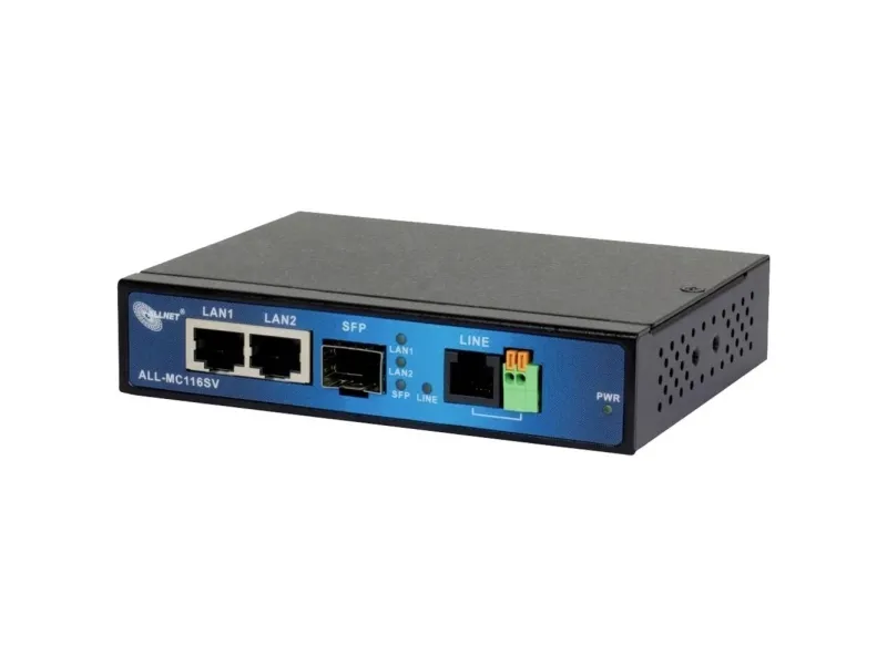 ALLNET ISP Bridge-modem VDSL2 med Vectoring/Point-to-Point slave-modem unmanaged - bro - fiber (LWL) - 1 Gbps - Ethernet - xDSL - RJ-11 - RJ-45 - unmanaged - 3 HE (A195586)