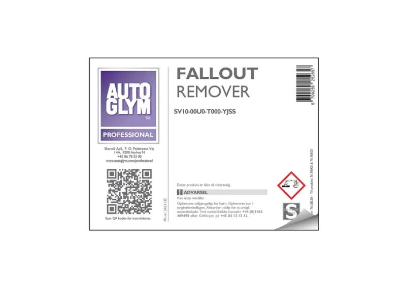 Etikett Autoglym Fallout Remover