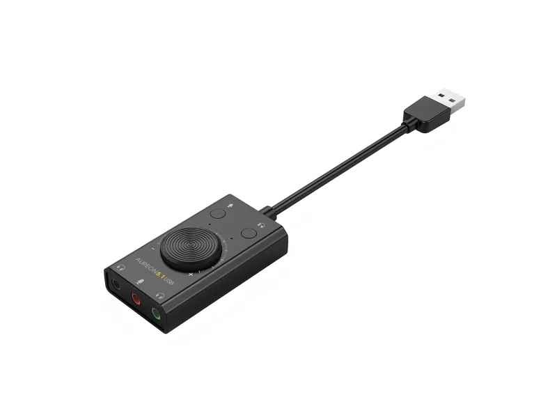 Terratec AUREON 5.1 USB, 5.1 kanaler, 80 dB, USB