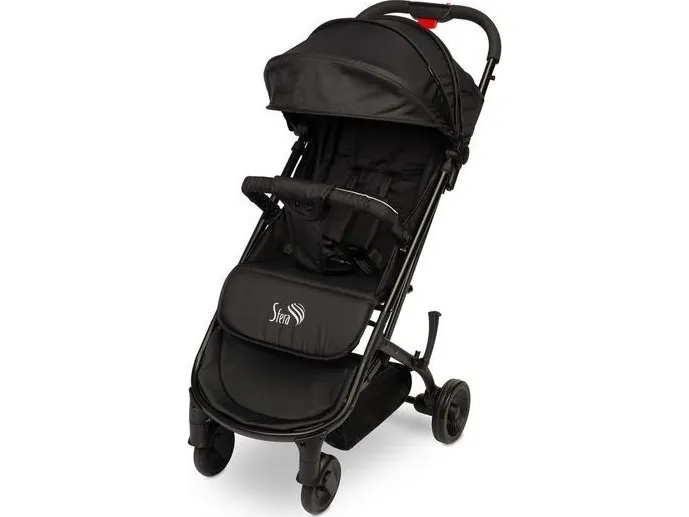 Caretero barnevogn/sparke-vogn SFERA BLACK