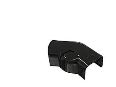 T75-S jus.bar flad vin. - 78x58 mm, Sort RAL 9005, 80-140 gr.