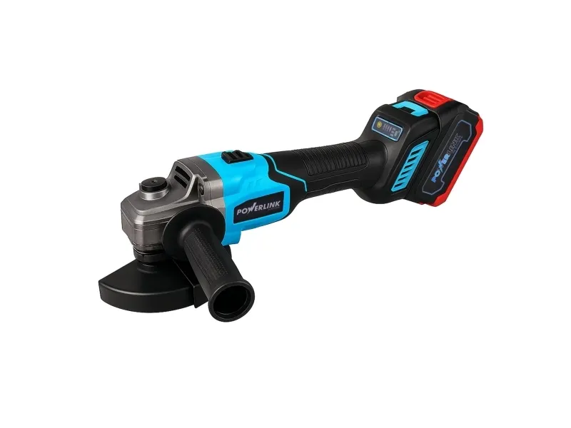 Powerlink by Extralink | Batteridrevet vinkelsliper | AG803 med håndtak 8500RPM 2x4Ah PWL-AG803