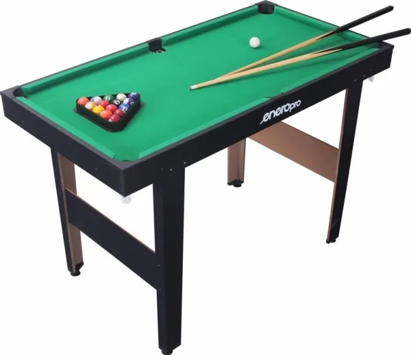 Enero bord til biljard/pool (svart) 121x61x79 cm