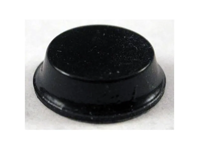 Hammond Electronics 1421T2 chassisføtter selvklebende rund sort (Ø x H) 12,7 mm x 3,5 mm 24 stk