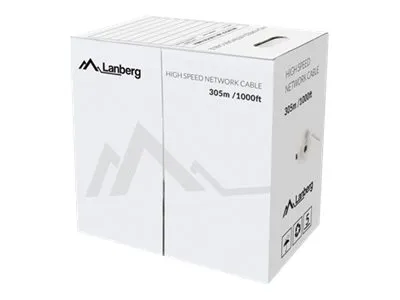 Lanberg - Samlet kabel - 305 m - UTP - CAT 5e - solid - grønn