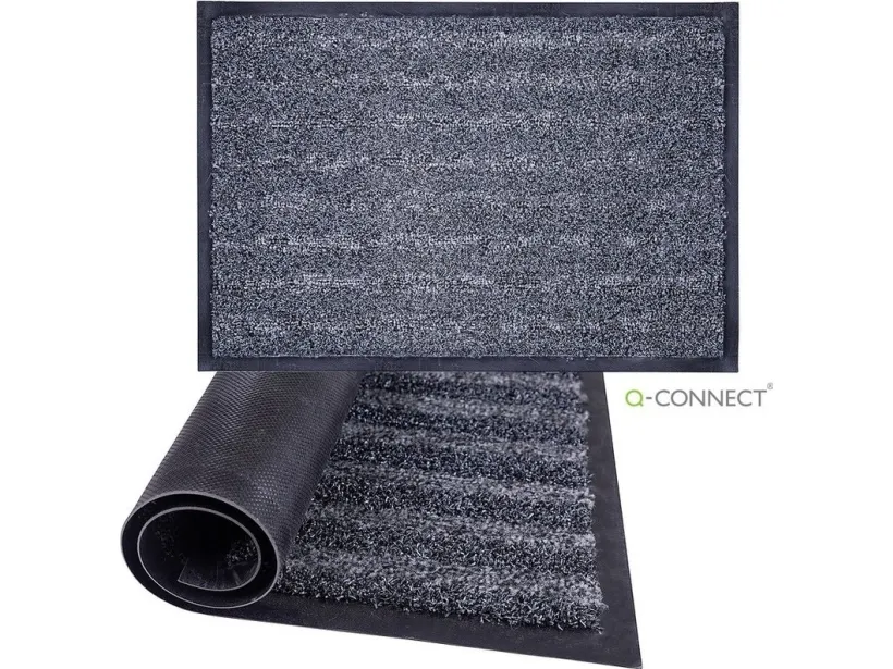 Q-Connect Q-Connect dørmatte 60x40cm sort