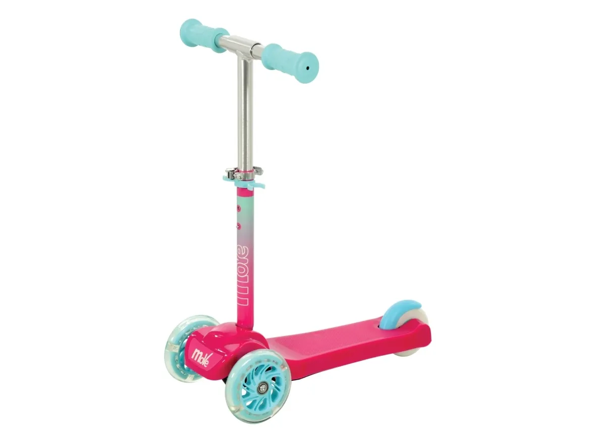 Move Mini GO! LED Løbehjul, Pink