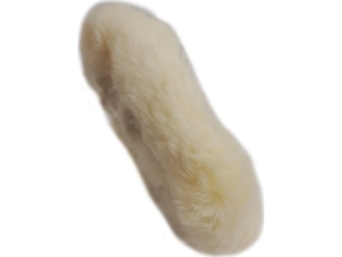 Dedra tilbehør til poleringsmaskin polervelte med borrelås (ull) 180mm DED79554