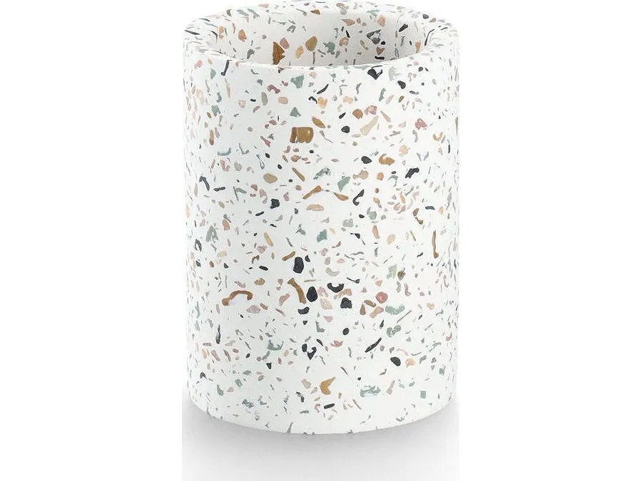 Zeller tannbørstekopp TERRAZZO, Ø 8,2 cm