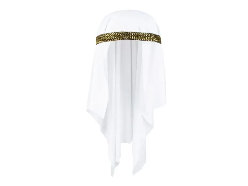 Boland 8712026042736, Hatt til kostyme, Voksen, Hankjønn, Polyester, Polyethylen, Hvit, 210 mm