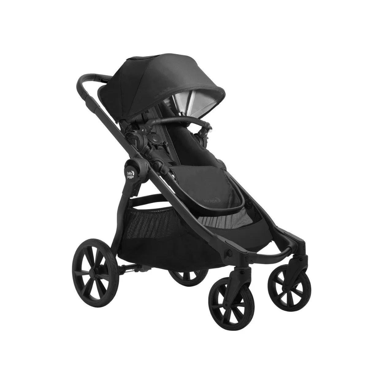 Baby Jogger City Select 2 (with Tencel) Klapvogn - Lunar Black
