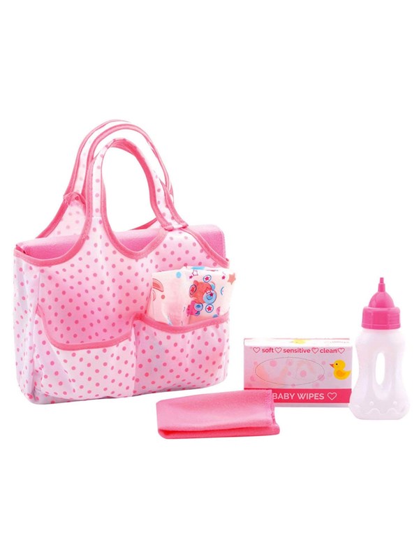 Baby Rose Diaper Bag with Accessories