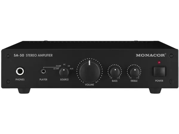 SA-50 Kompakt universal stereoforsterker, 25 W