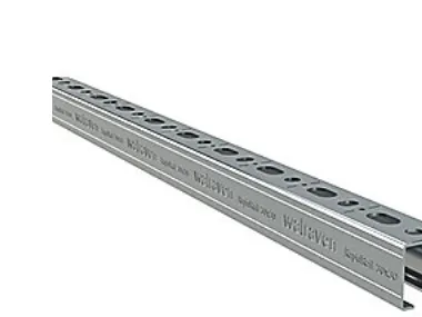 Walraven RapidRail skinne WM2 - Walraven RapidRail Skinne WM2 - 30x30x1,5mm 2mtr - Elforz.