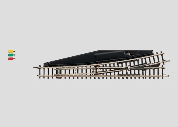 Märklin Electric Left Turnout, 15 år, Svart, Gult