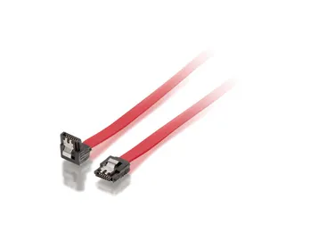 Equip 111809, 0,3 m, SATA II, SATA 7-pin, SATA 7-pin, Hankjønn/hankjønn, Rød