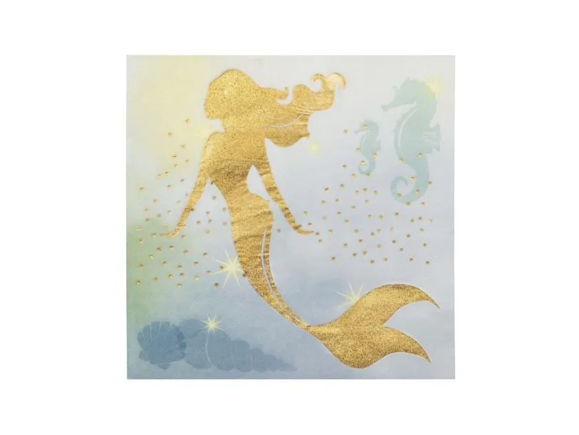 Mermaid servietter