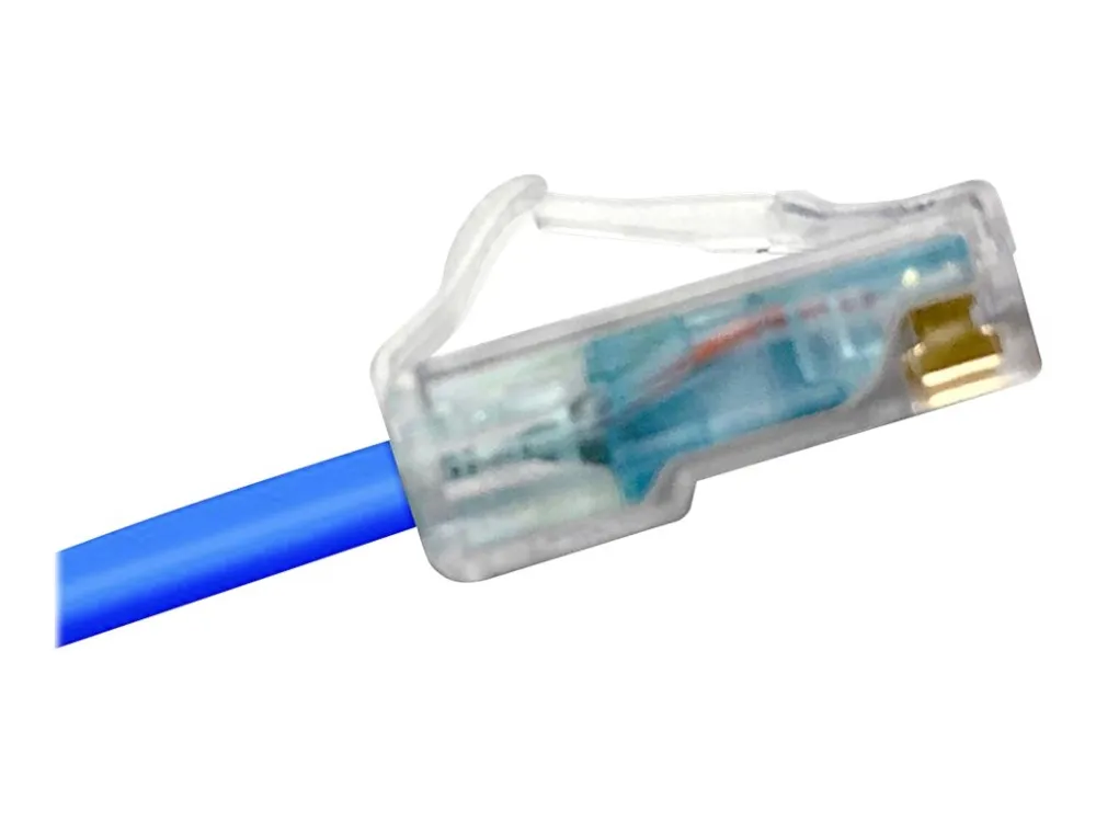CommScope MiNo6A Series - Koblingskabel - RJ-45 (hann) til RJ-45 (hann) - 1.52 m - UTP - CAT 6a - halogenfri, uten hindringer, solid - blå