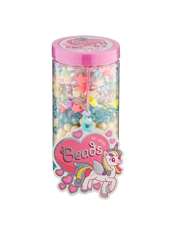 Creative Craft Group Pastel-colored Beaded Unicorn in Pot