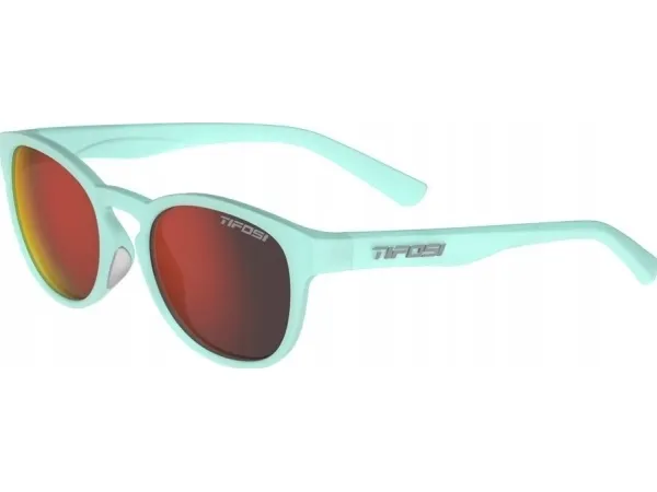 TIFOSI SVAGO sportsbriller satin crystal teal (1 glass Smoke Red, 15,4% lysgjennomslipp)
