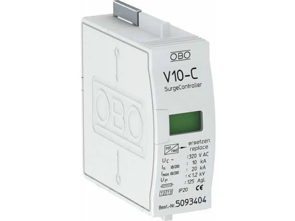 Transientbeskyttelse V10 Overdel