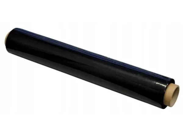 Sträckfilm Office Products, håndrulle, 1,2 kg netto, 500 mm, 23 mikron, svart
