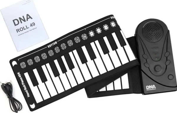 DNA DNA ROLL 49 keyboard, rullet gummiert, bærbare taster