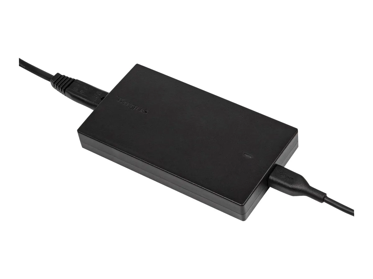 Targus - Strømadapter - AC 100-240 V - 90 watt - utgangskontakter: 2 - Europa - svart - B2B