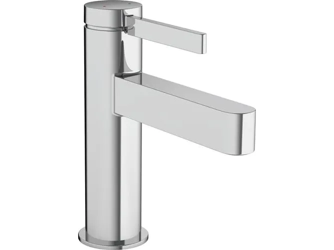 hansGrohe Finoris 1-grebs håndvaskarmatur 100 med push-open bundventil krom