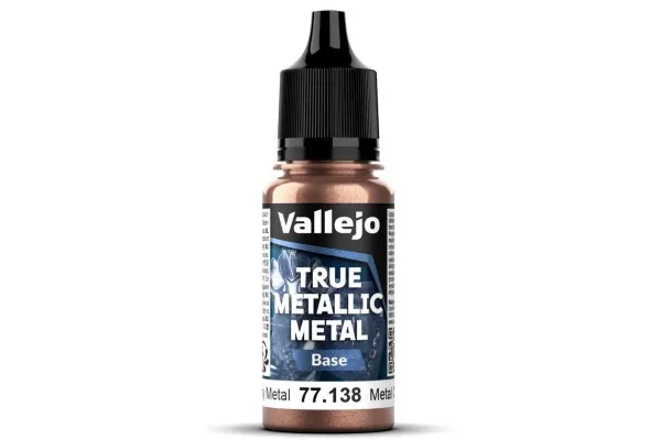 Vallejo 77.138 True Metallic Metal Rusty Metal (base) 18 ml