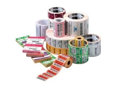 Zebra Z-Select 2000D - Permanet adhesiv - toppbelagt - perforert - sterkt hvitt - 57 x 102 mm 8400 etikett(er) (12 rull(er) x 700) merkelapper - for TLP 2844  Zebra GX420, R2844  GK Series GK420  G-Series GC420  LP 2844  TLP 2844