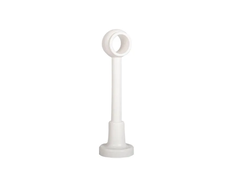 Domoletti holder til gardinstang PL. hvit L18 D28 (1)