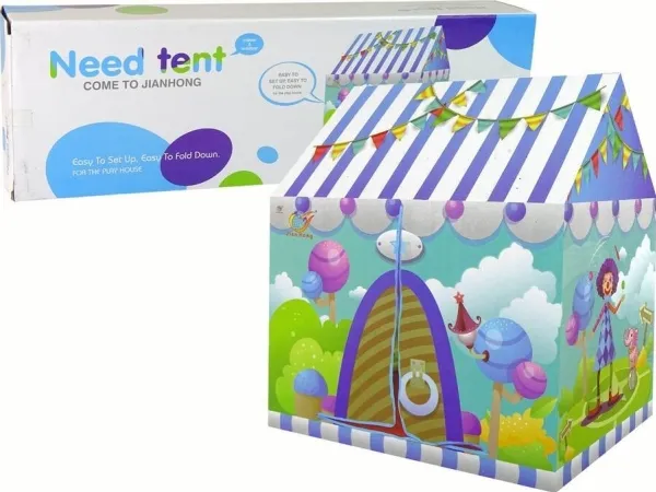 LeanToys lekete/ telt Wesoly Cyrk for barn hage