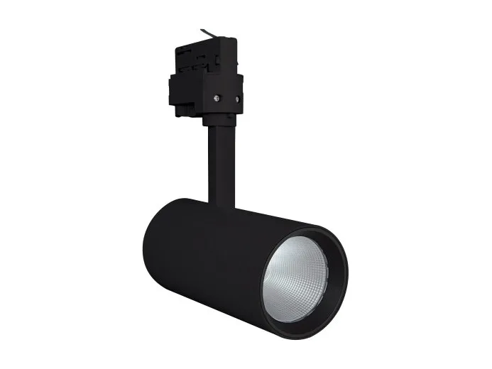 LEDVANCE TRACK SP D75 25 W 3000 K 90RA NFL BK, Spotlight på skinne, 1 ampuller, 3000 K, 1750 lm, 220-240 V, Sort