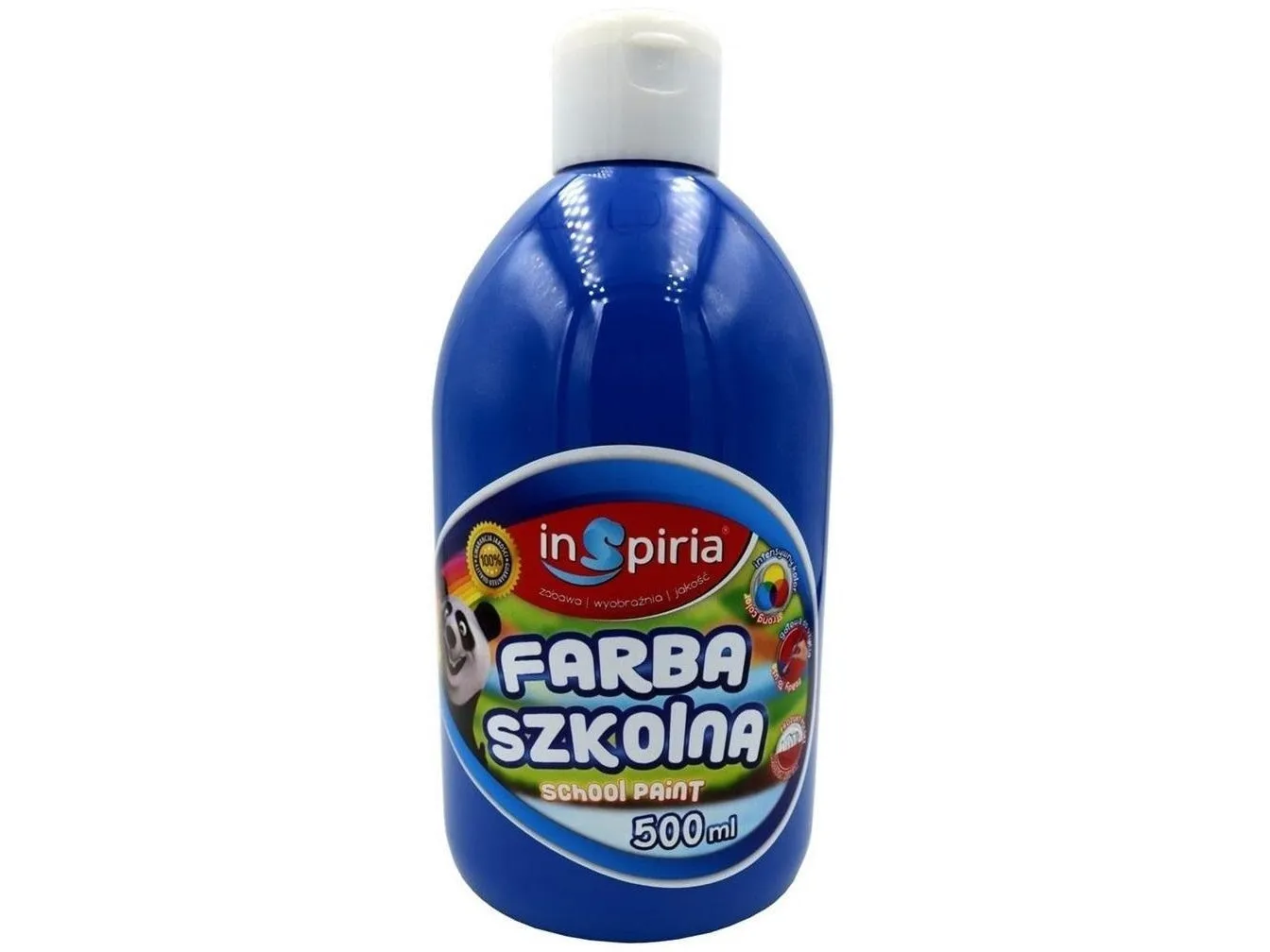 Skolemaling mørk blå 500 ml