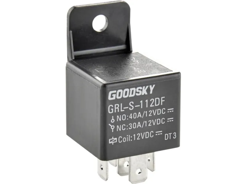 GoodSky GRL-S-112DF kjøretøyrelé 12 V/DC 40 A 1 x vekselkontakt