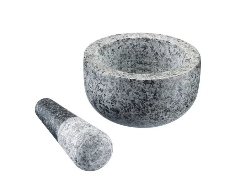 Westmark Granit, Grå, Granitt, Morter og pistill, 13 cm, 131 mm, 131 mm