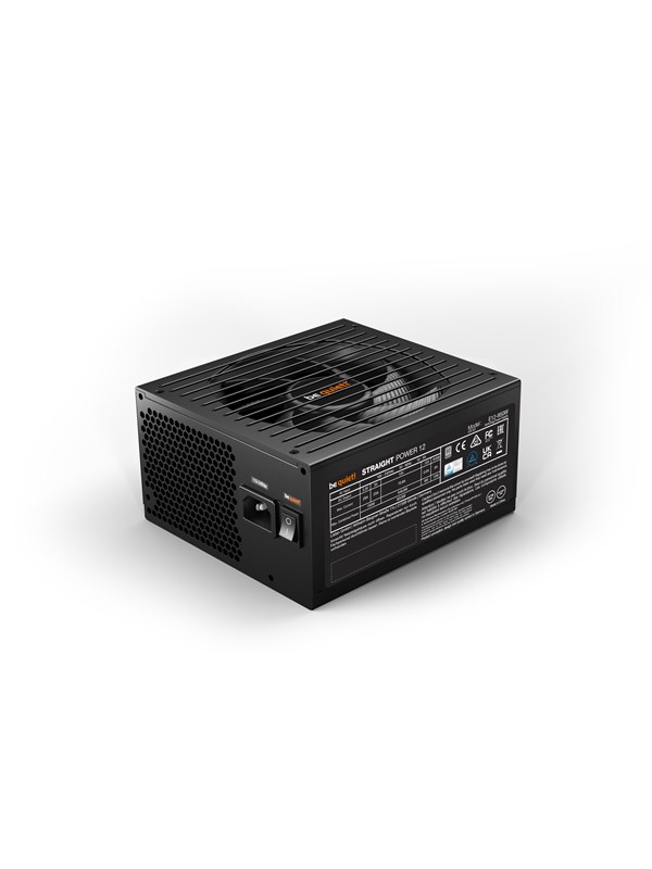 be quiet! Straight Power 12 Platinum 850W Strømforsyning (PSU) - 850 Watt - 135 mm - ATX 3.1 - 80 Plus Platinum sertifisert